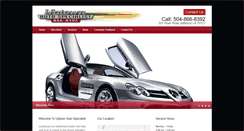 Desktop Screenshot of myuptownauto.com