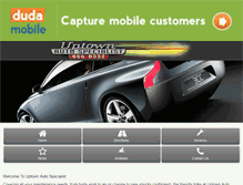 Tablet Screenshot of myuptownauto.com